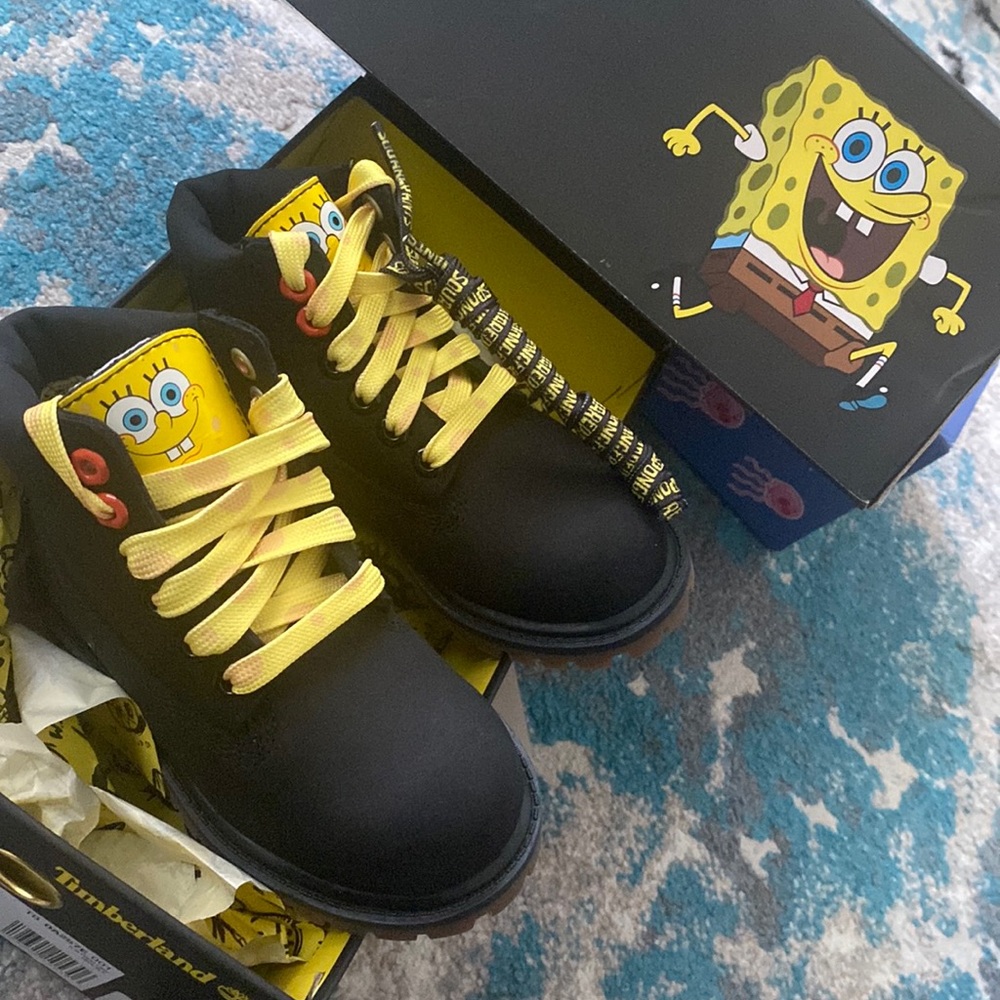 Limited Edition Spongebob Timberland Boots